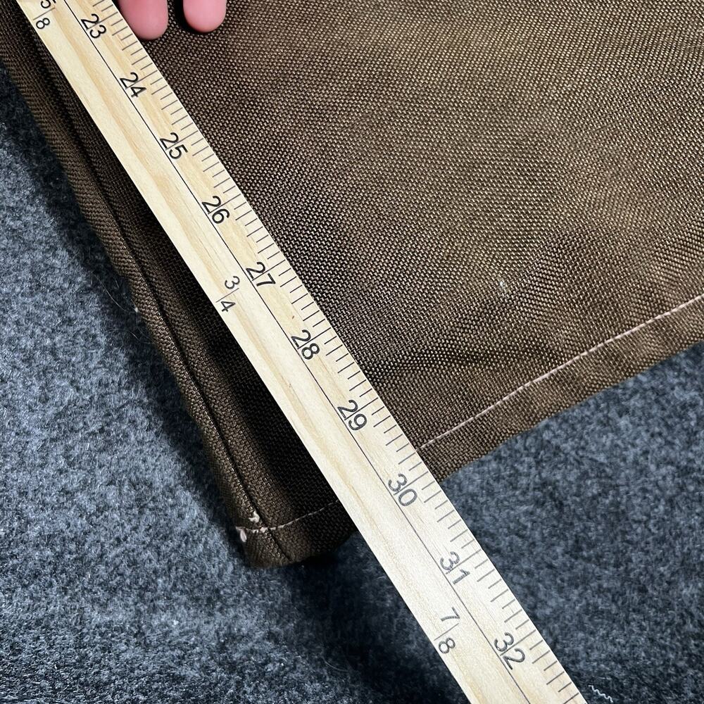 Cabelas VTG Briar Upland Brush Pants Mens 36x30 Brown Canvas Hunting - Picture 4 of 9